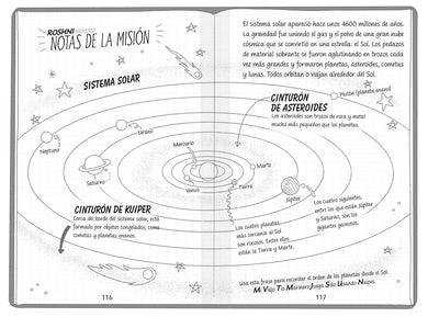 Los Exploradores Secretos y la caida del cometa (Secret Explorers Comet Collision) interior 2 (ISBN 9780744089172)