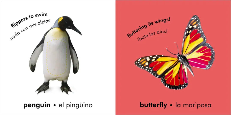 Bilingual Baby Touch and Feel: Animals - Los animales US - Board book