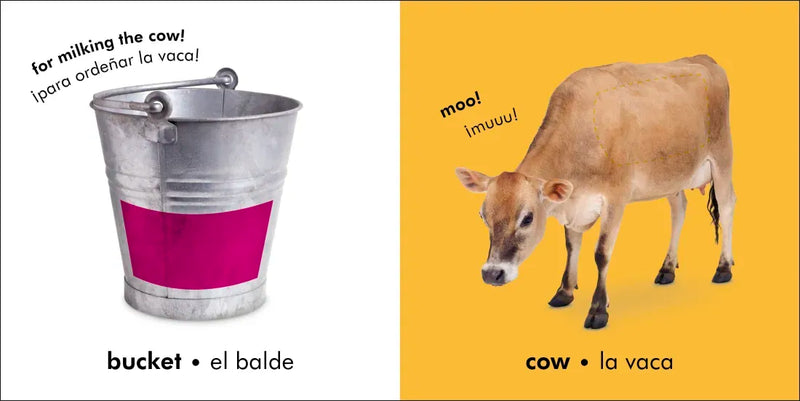 Bilingual Baby Touch and Feel: Farm - La granja US - Board book