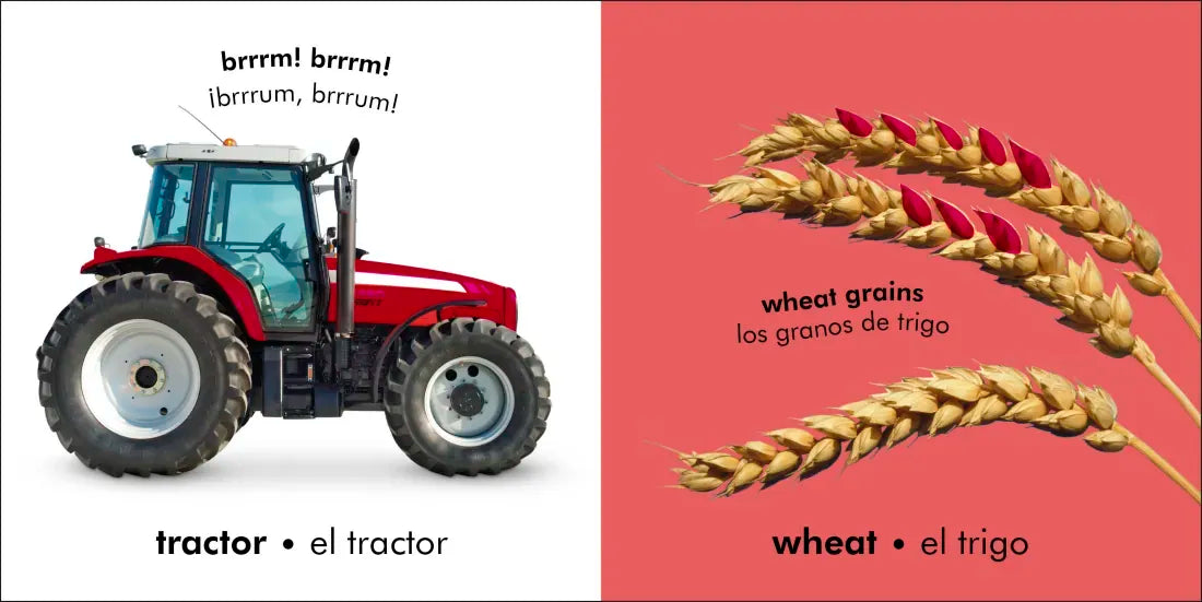 Bilingual Baby Touch and Feel: Farm - La granja US - Board book