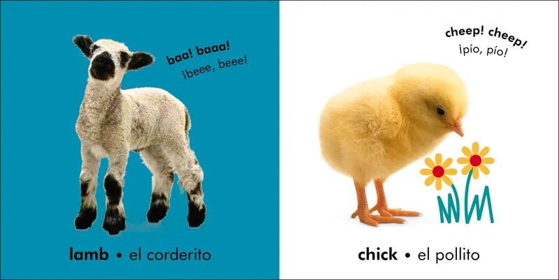 Bilingual Baby Touch and Feel: Farm - La granja US - Board book