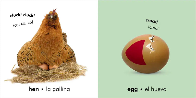 Bilingual Baby Touch and Feel: Farm - La granja US - Board book