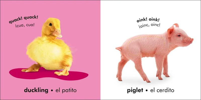 Bilingual Baby Touch and Feel: Farm - La granja US - Board book