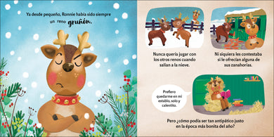 El reno gruñón (The Grumpy Reindeer) interior 1 (ISBN 9780744089332)