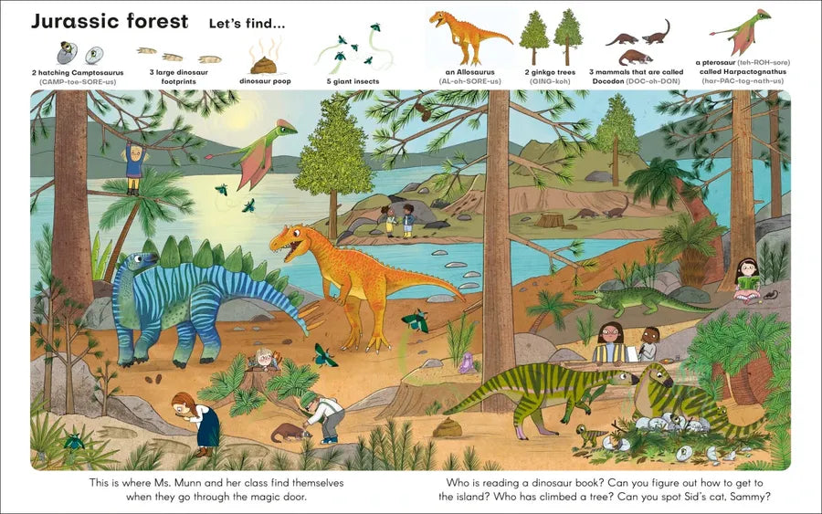 Find My Favorite Things Dinosaurs US - Board book
