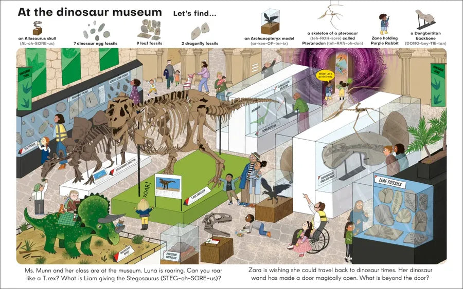 Find My Favorite Things Dinosaurs US - Board book