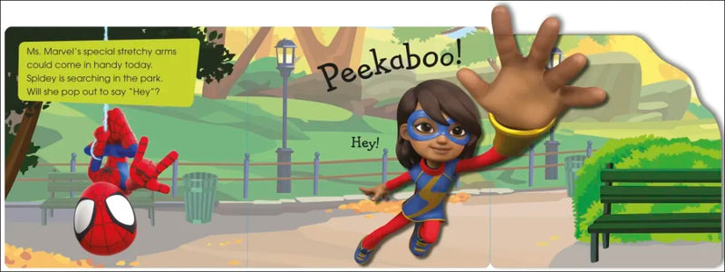 Pop-Up Peekaboo! Marvel Spidey and his Amazing Friends US - Board book