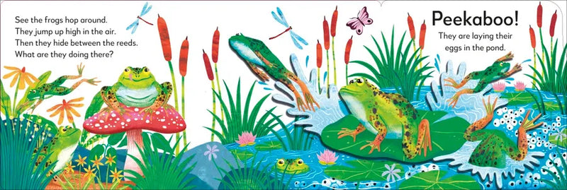 Pop-Up Peekaboo! Frog US - Board book