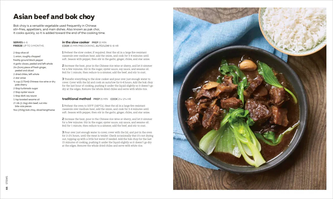 The Slow Cook Book US - Hardback