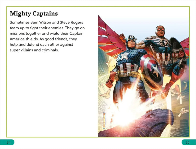 DK Super Readers Level 3 Marvel Captain America Meet Sam Wilson! US - Paperback / softback