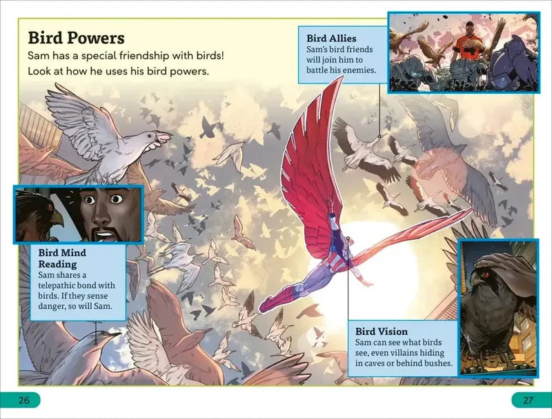 DK Super Readers Level 3 Marvel Captain America Meet Sam Wilson! US - Hardback