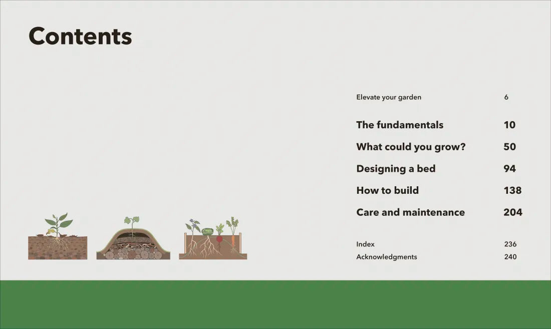 The Raised Bed Book US - Hardback