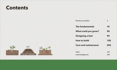 The Raised Bed Book US - Hardback