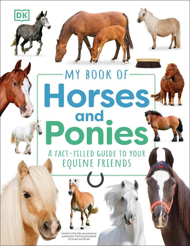 My Book of Horses and Ponies-Children’s / Teenage general interest: Nature and animals-買書書 BuyBookBook