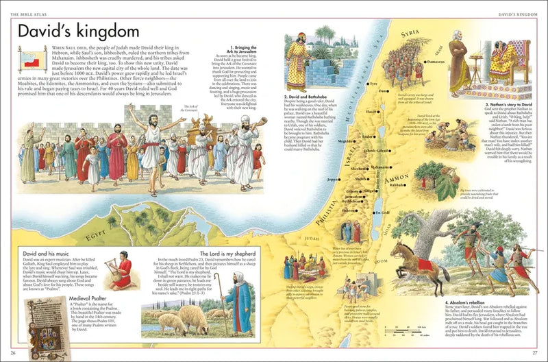 The Bible Atlas US - Hardback