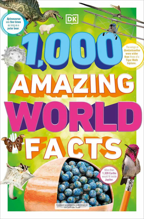 1,000 Amazing World Facts-Children’s / Teenage reference material-買書書 BuyBookBook