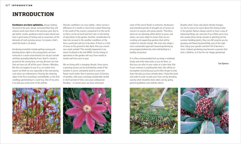 Gardening Through the Year US - Hardback