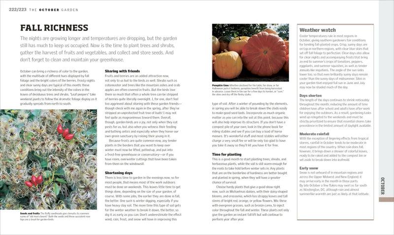 Gardening Through the Year US - Hardback