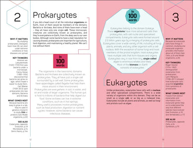 Biology 100 Ideas in 100 Words US - Hardback