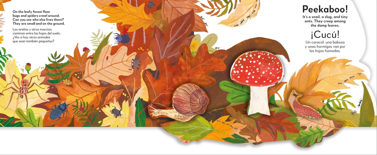 Bilingual Pop-Up Peekaboo! Forest - El bosque US - Board book