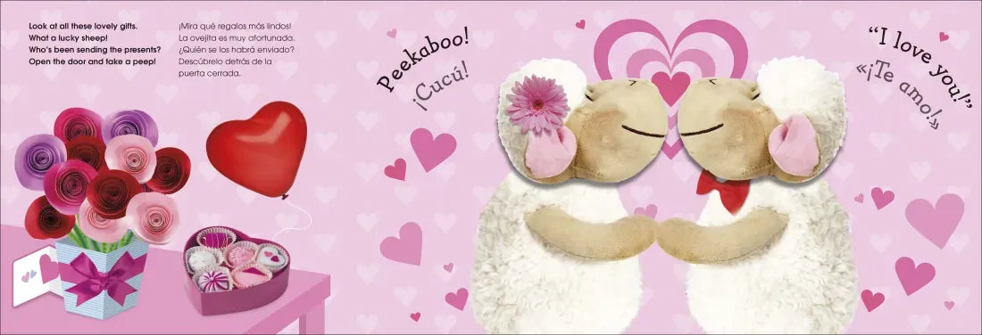 Bilingual Pop-Up Peekaboo! I Love You / Te amo US - Board book