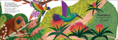 Bilingual Pop-Up Peekaboo! Rainforest - La selva US - Board book