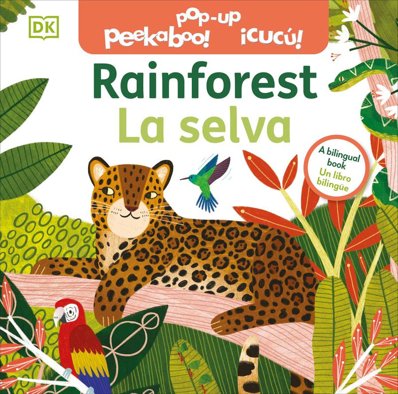 Bilingual Pop-Up Peekaboo! Rainforest - La selva-Children’s / Teenage general interest: Science and technology-買書書 BuyBookBook