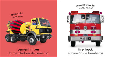 Bilingual Baby Touch and Feel Truck - Los camiones US - Board book