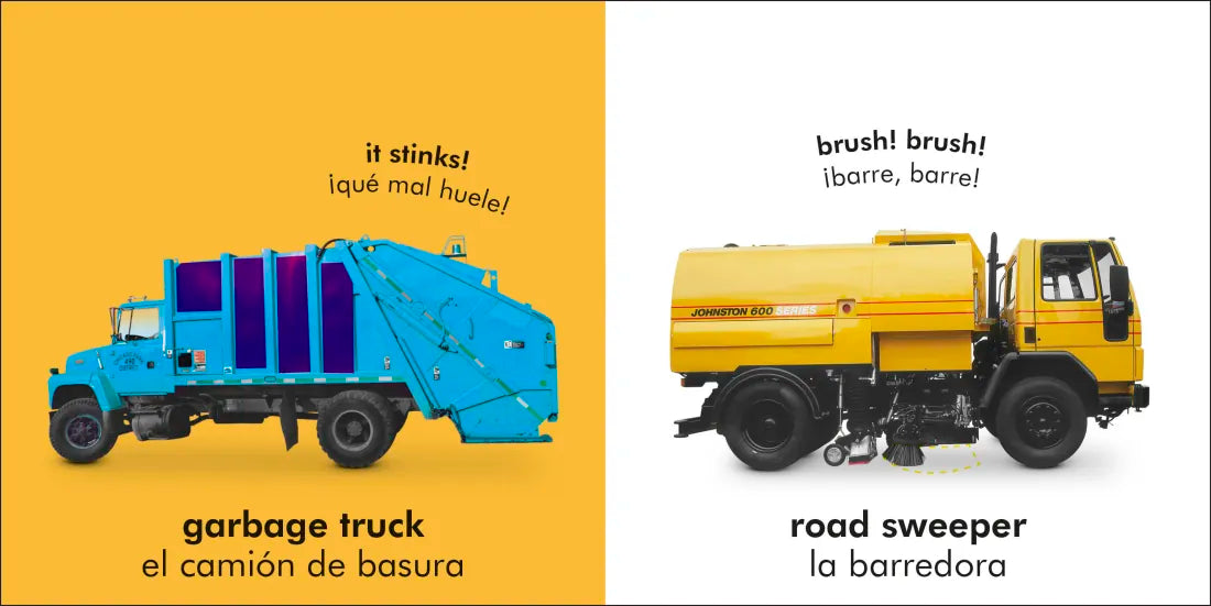 Bilingual Baby Touch and Feel Truck - Los camiones US - Board book