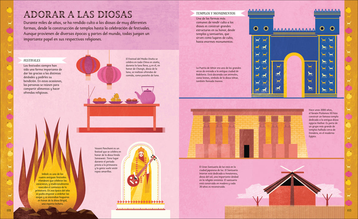 Diosas y heroínas (Goddesses and Heroines) interior 5 (ISBN 9780744094091)