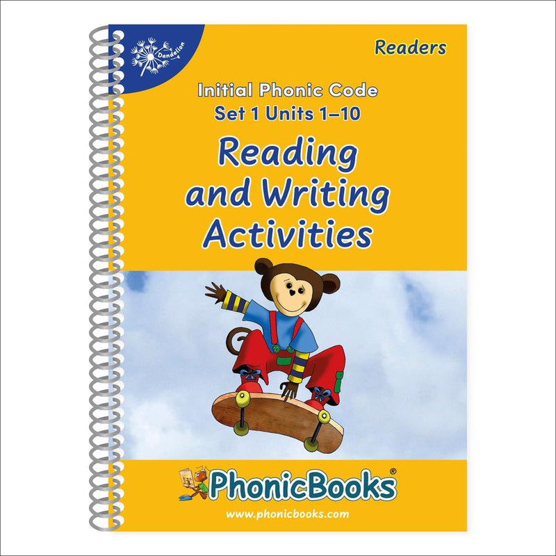 Phonic Books Dandelion Readers Reading and Writing Activities Set 1 Units 1-10 Sam (Alphabet Code Blending 4 and 5 Sound Words)-Children’s / Teenage fiction: School stories-買書書 BuyBookBook