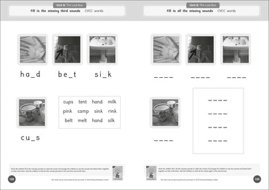 Phonic Books Dandelion Readers Reading and Writing Activities Set 1 Units 1-10 Sam (Alphabet Code Blending 4 and 5 Sound Words) US - Paperback / softback