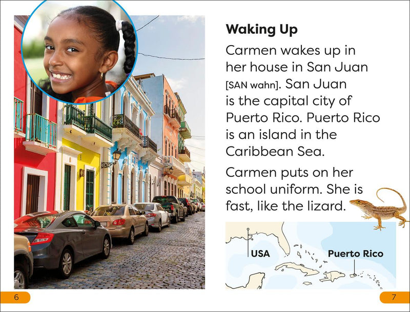 DK Super Readers Level 1 A Puerto Rican Childhood US - Paperback / softback