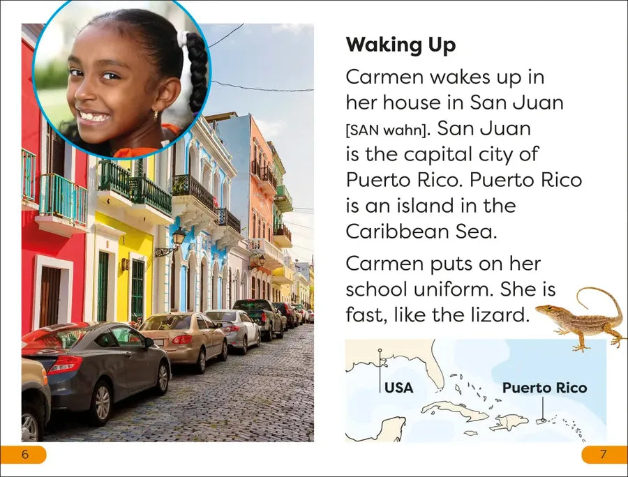 DK Super Readers Level 1 A Puerto Rican Childhood US - Hardback