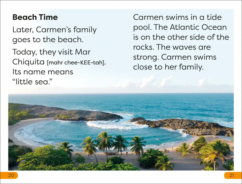 DK Super Readers Level 1 A Puerto Rican Childhood US - Hardback