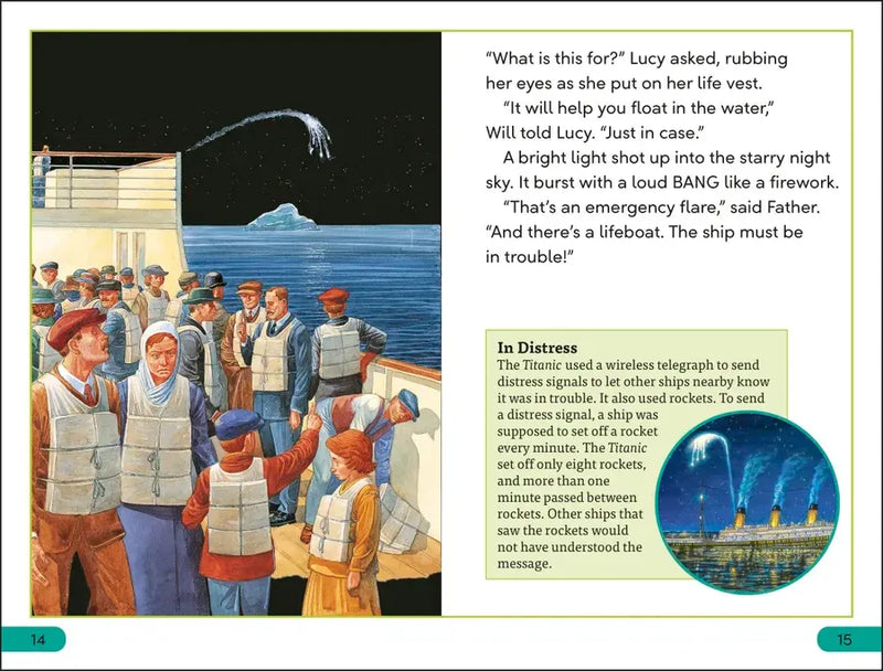 DK Super Readers Level 3 Titanic US - Paperback / softback