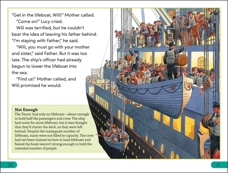 DK Super Readers Level 3 Titanic US - Hardback