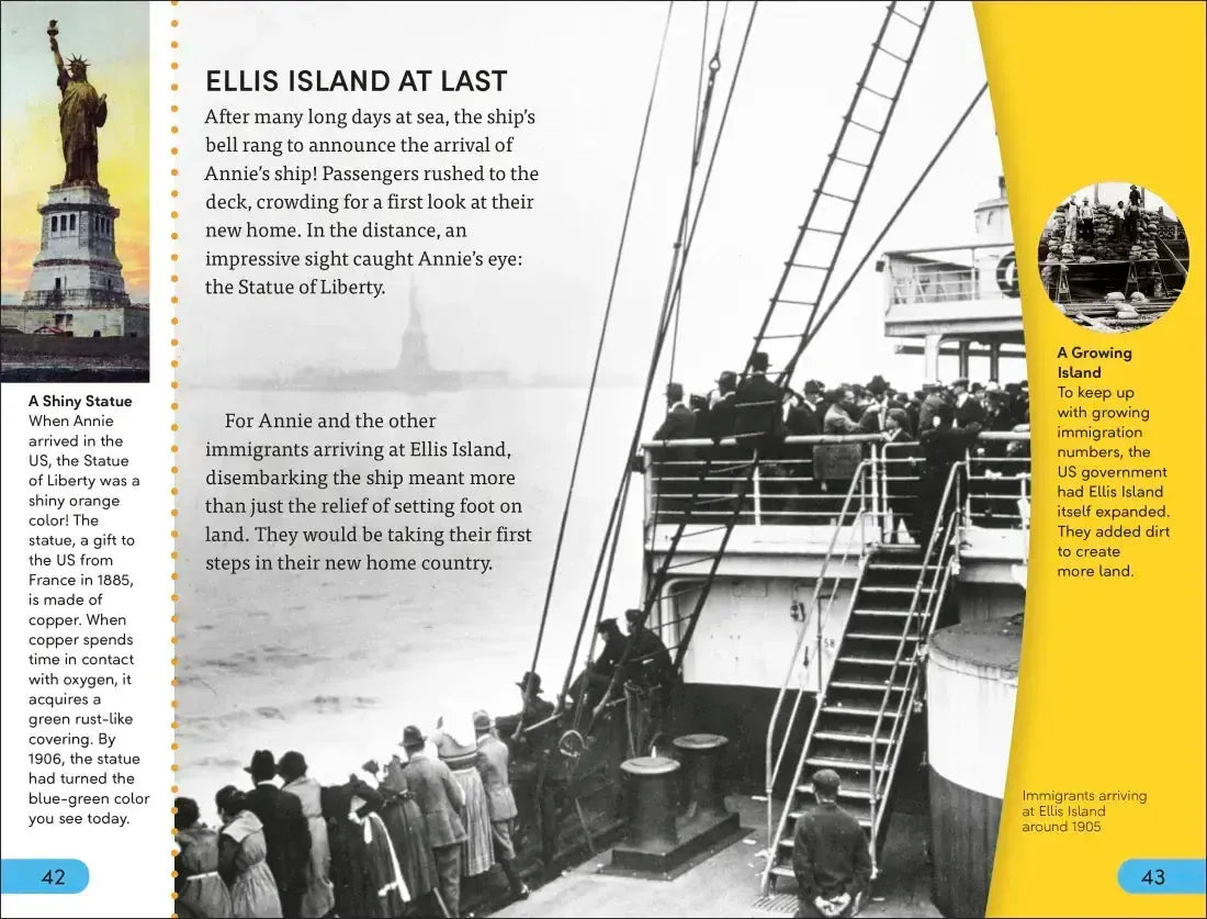 DK Super Readers Level 4 Journey Through Ellis Island US - Paperback / softback