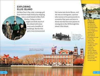 DK Super Readers Level 4 Journey Through Ellis Island US - Hardback