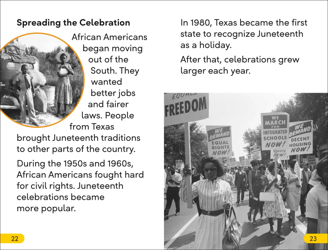 DK Super Readers Level 2 Juneteenth US - Hardback