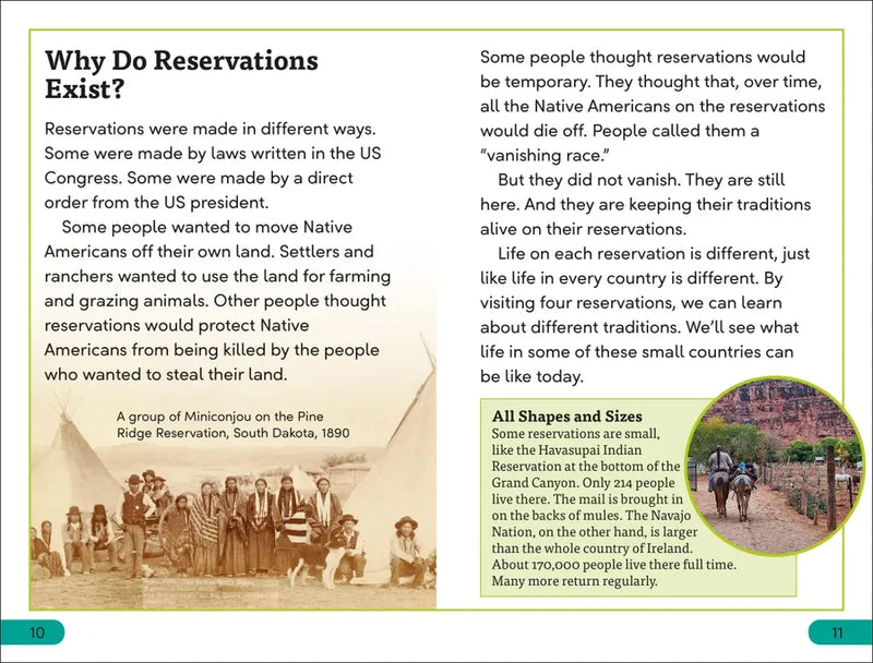 DK Super Readers Level 3 Reservation Life Today US - Hardback