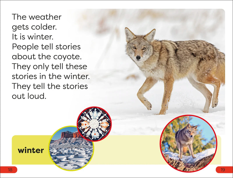 DK Super Readers Pre-Level A Coyote's Tale US - Hardback