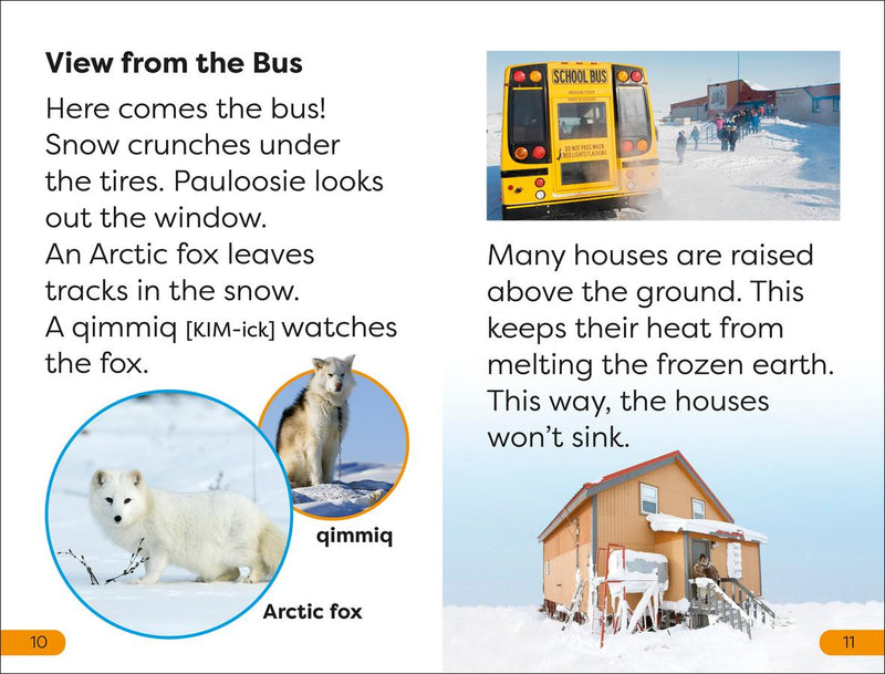 DK Super Readers Level 1 An Arctic Childhood US - Hardback