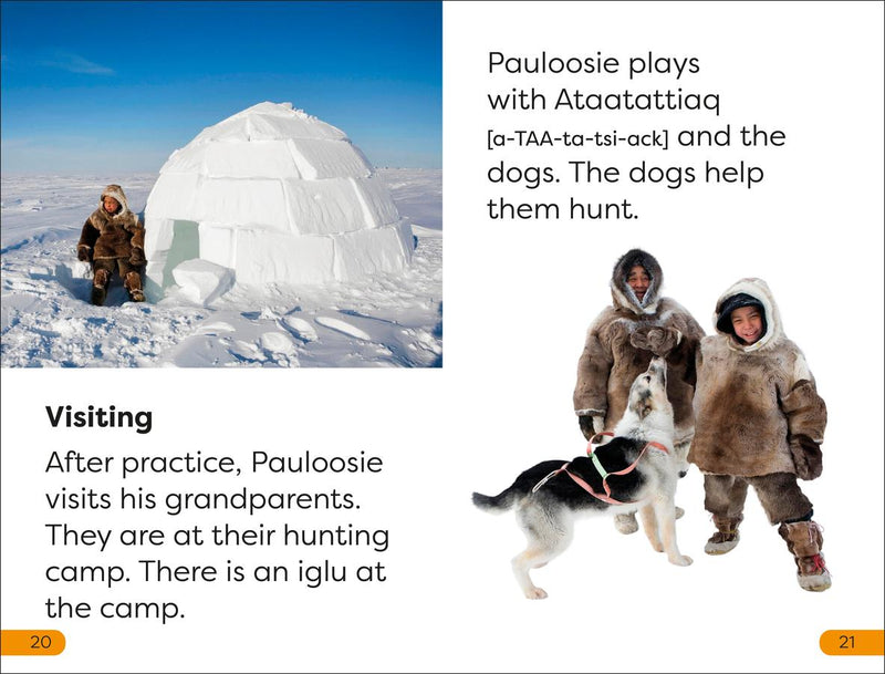 DK Super Readers Level 1 An Arctic Childhood US - Hardback