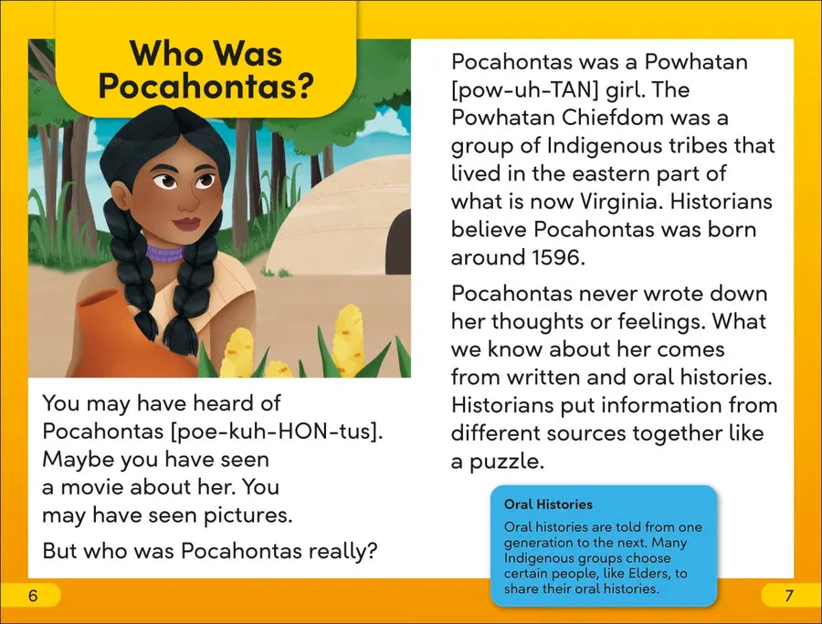 DK Super Readers Level 2 Matoaka: The True Story of Pocahontas US - Hardback