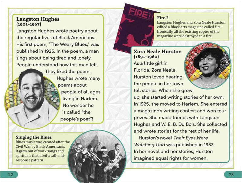 DK Super Readers Level 3 Harlem Renaissance US - Hardback