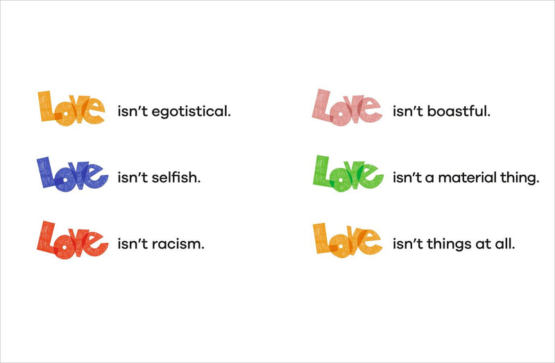 A Kids Book About Love US - Hardback