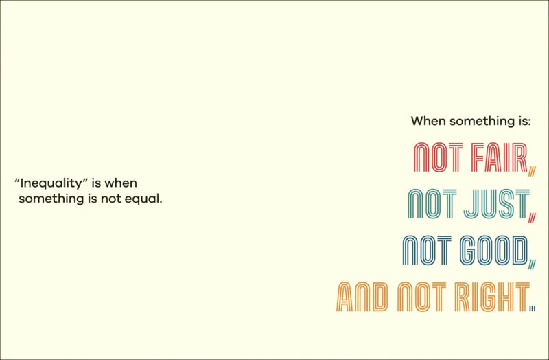 A Kids Book About Equality US - Hardback