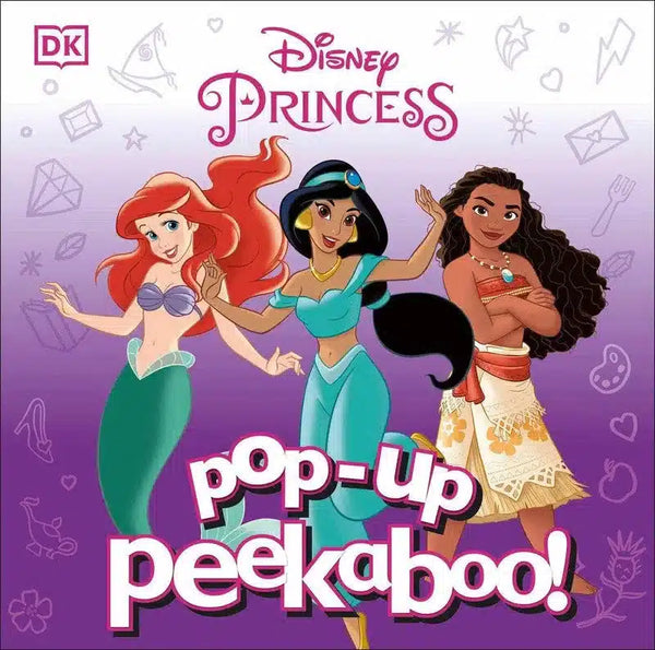 Pop-Up Peekaboo! Disney Princess-Children’s / Teenage general interest: Television, video and film-買書書 BuyBookBook