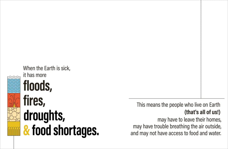 A Kids Book About Climate Change US - Hardback